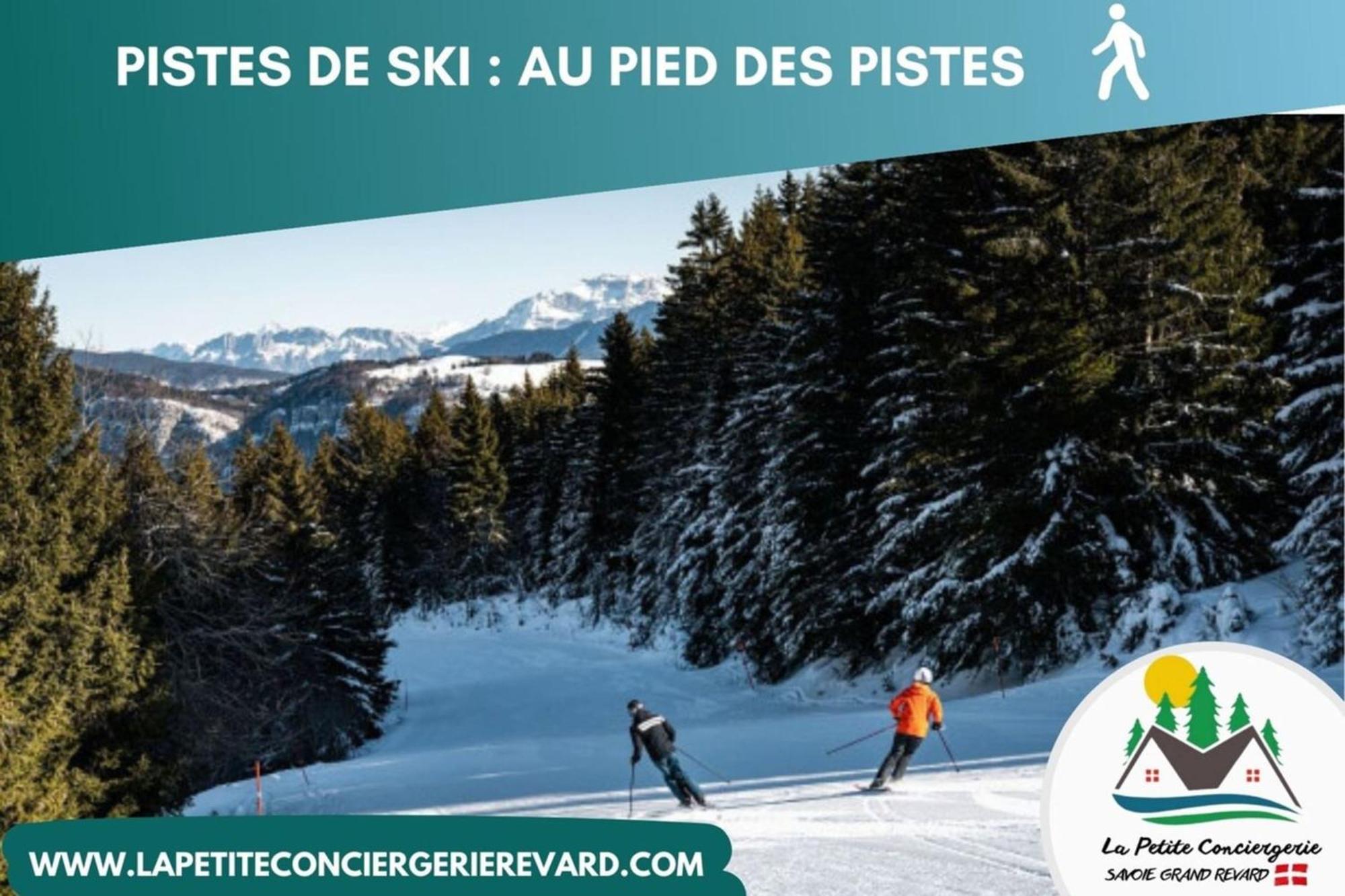 Chaleureux Studio Au Pied Des Pistes - Le Refuge Les Deserts  Bagian luar foto